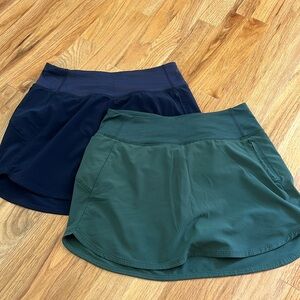 Outdoor voices skort *set of 2*